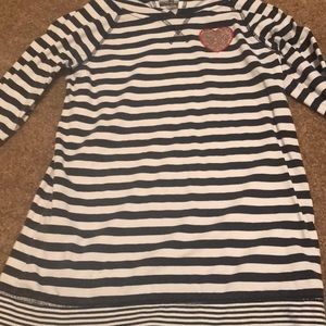 Kids long sleeve shirt with hoodie